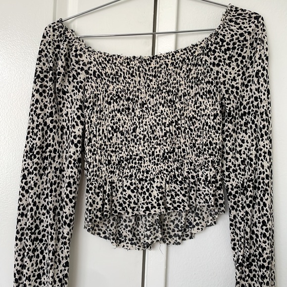 Leopard pattern blouse - Picture 4 of 4